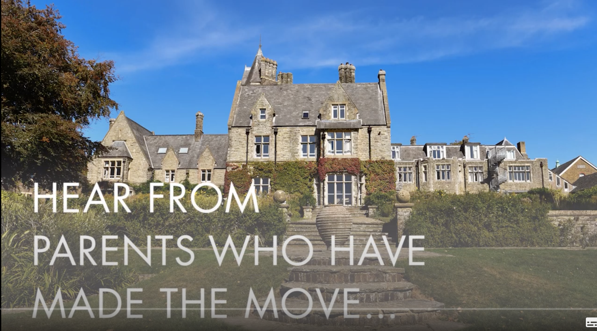 WATCH: Hear a parent talk about their experience of Brambletye